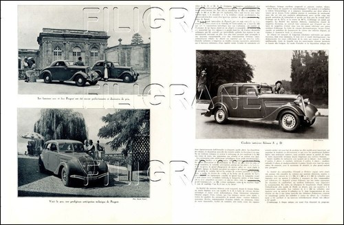 Pages texte gravures 1935 - 2, de
