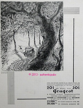 Publicite automobile peugeot - automobile,